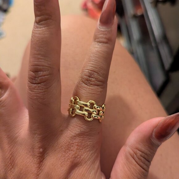 Gorjana Brooklyn Statement Ring  Size 9 - Picture 2 of 5